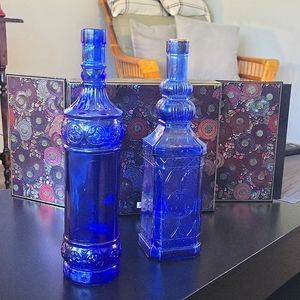 Cobalt Blue full size bottles